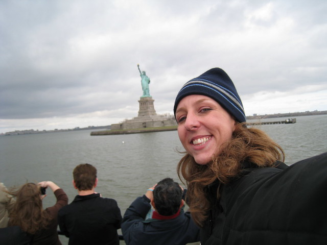 Me & the Statue of Liberty
