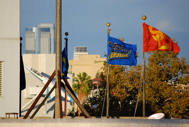 UCLA and USC flags | Flickr - Photo Sharing!