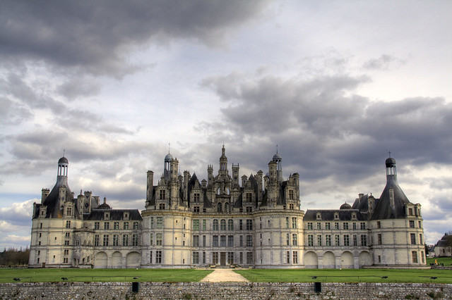 Castle of Chambord Loire Valley, France by flickr user setaou