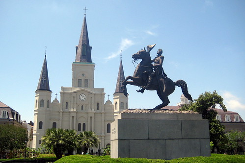New Orleans - French Quarter: Jackson Square and St. Louis Cathedral