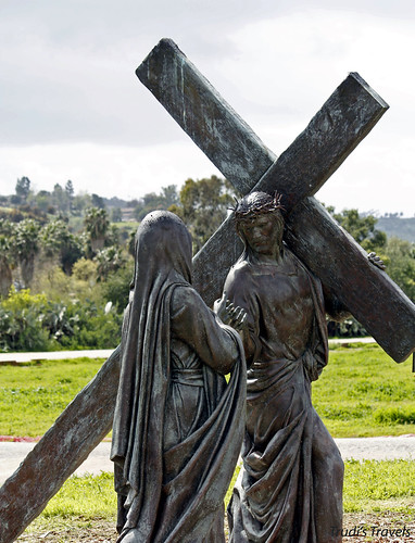 Mary and Jesus at Mission San Luis Rey by Gypsy Mom