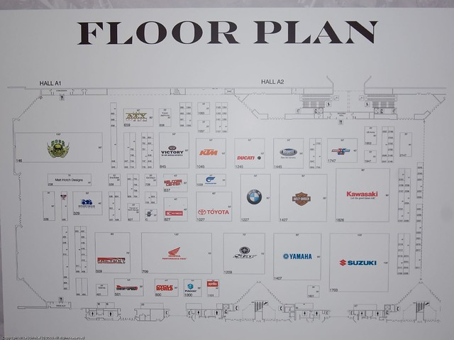2008 Atlanta Motorcycle Show Floor Plan Flickr Photo