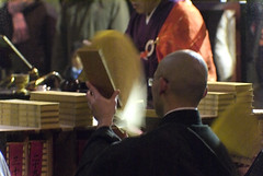 An esoteric ritual at Manpukuji