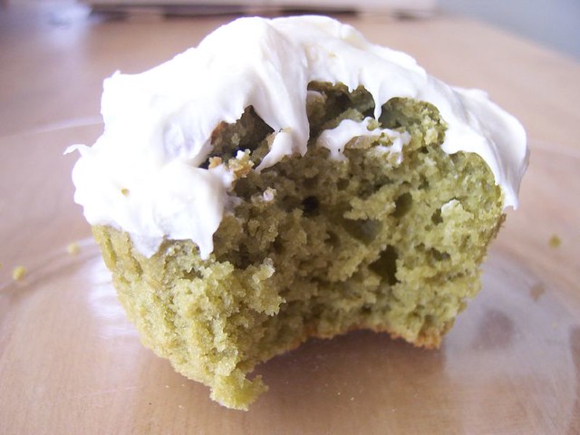 green tea matcha cupcakes