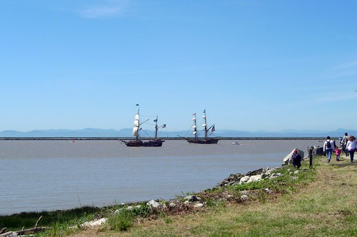 Tall ships in Steveston