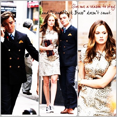 Chuck Bass and Blair Waldorf For C B Fanatics Give me a reason to stay