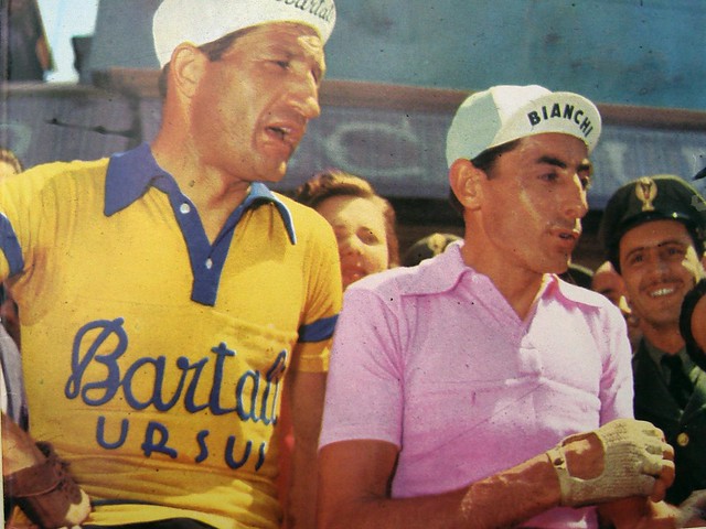 Gino Bartali y Fausto Coppi