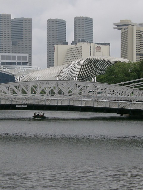 the Singapore River and Esplanade