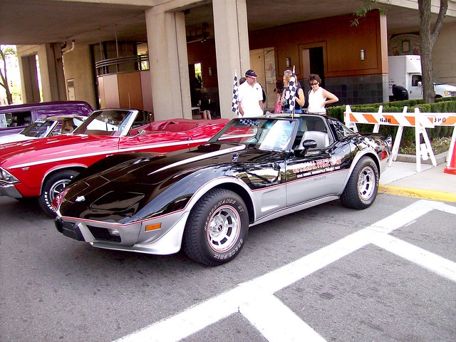This Corvette Stingray C3 Coupe is a replica of the 1978 Indianapolis Pace