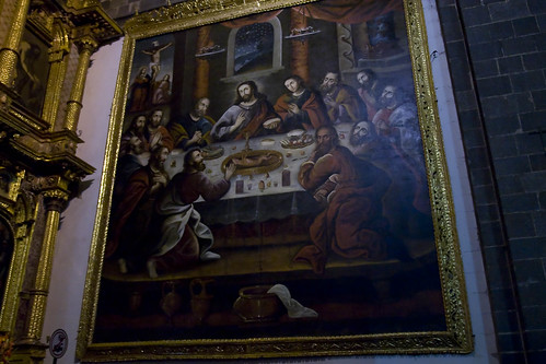 Last Supper, Cuzco Cathedral