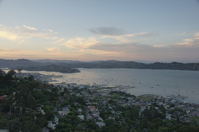 late afternoon above Richardson Bay, Sausalito, CA