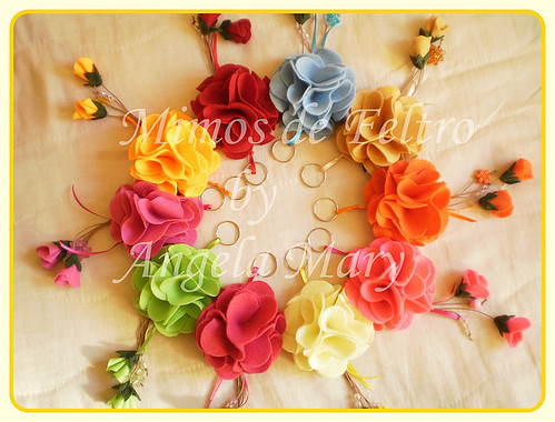Flores!!!!! by ♥ Mimos de Feltro by Angela Mary® ♥