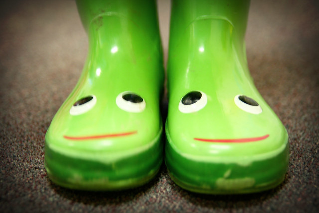 Adult Frog Rain Boots 116