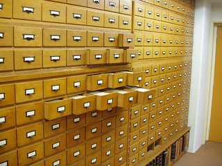 Photo of file drawers