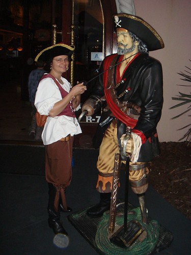 With the pirate