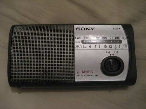 sony portable radio