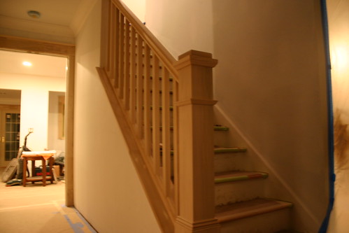 new newel and spindles
