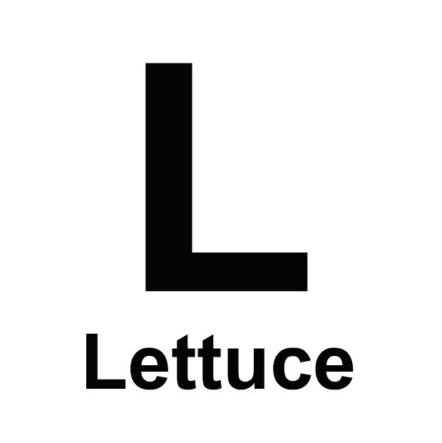 L is for Lettuce