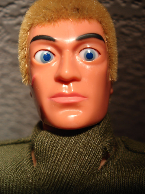Here's another closeup of my crosseyed Action Man