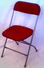 Burgundy Folding Chair Rental