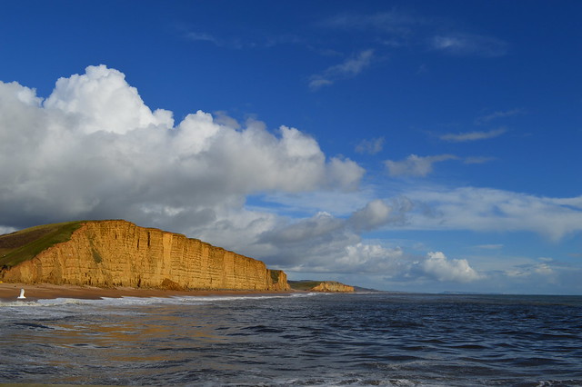 a picture of west bay broadchurch dorset