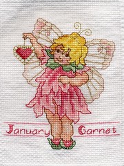January (Garnet) Fairy