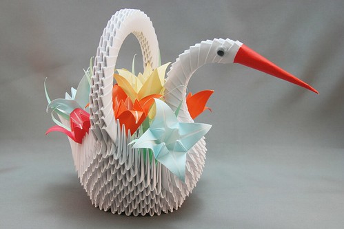 Origami 3D flores - Imagui