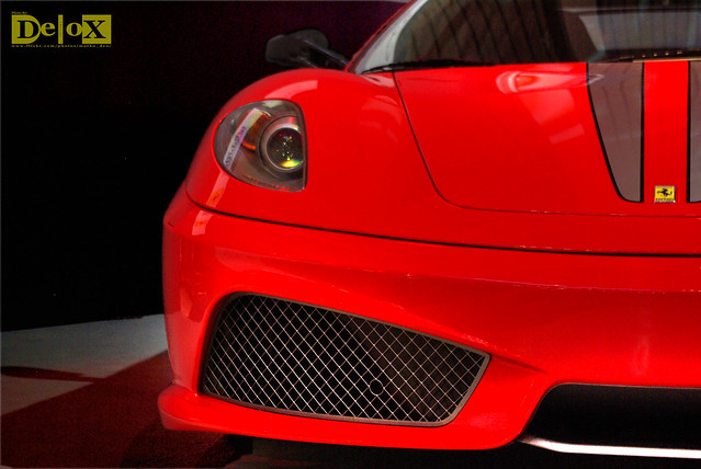 Best to view' Ferrari F430 Scuderia' Large On Black
