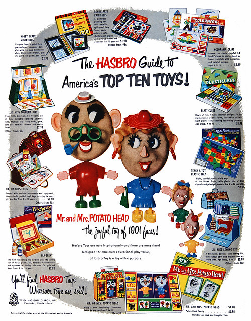 America's Top Ten Hasbro Toys, 1954