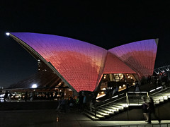 2017 Sydney Opera House: Testing Light Projections