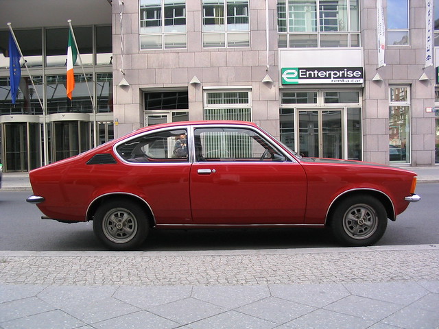 Gorgeous Opel Kadett C 1978 in the streets of Berlin