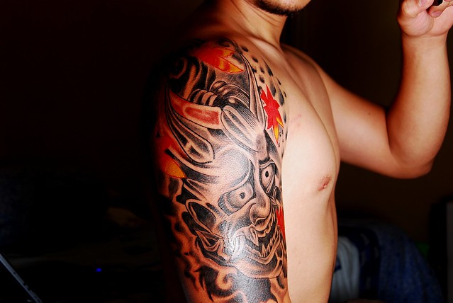 Japanese Oni Tattoo Flickr Photo Sharing
