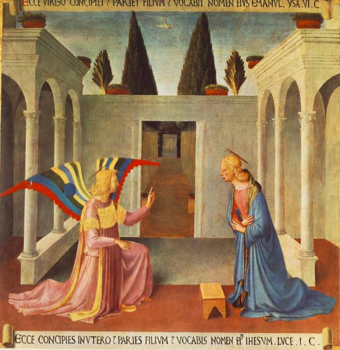 ANGELICO, Fra Annunciation, c1450