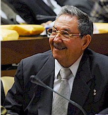 Cuban President Raul Castro Ruz at the National Assembly where he was officially elected on Feb. 24, 2008. His brother Fidel remains head of the Communist Party. by Pan-African News Wire File Photos