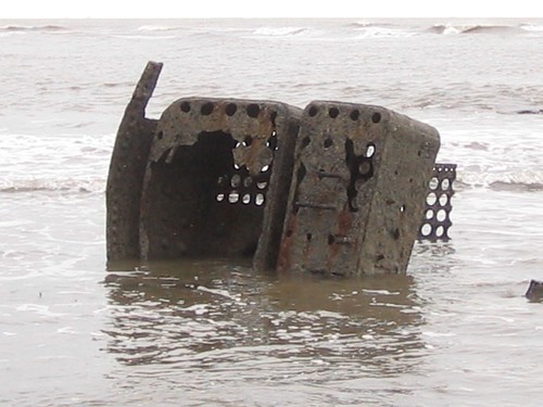 Boiler from a shipwreck ?
