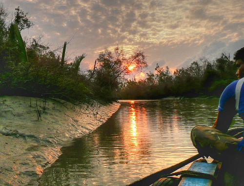 Dawn near the Bay of Bengal