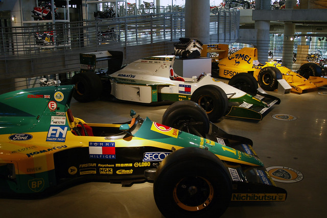 Old F1 cars