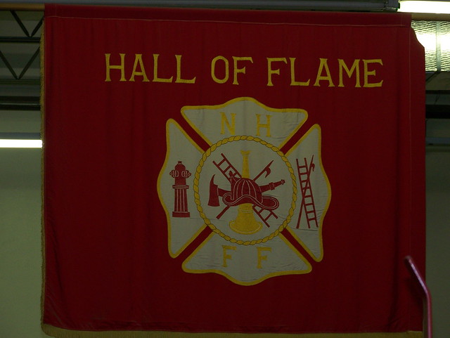 Hall of Flame banner