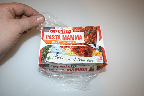 04 - apetito Pasta Mamma - Folie entfernen / remove foil