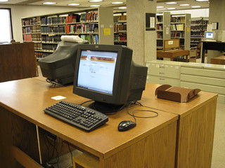 Library Catalog (infoLINK) computers