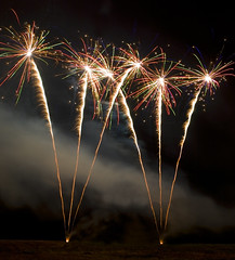Fireworks - Kirkby Fleetham 2007
