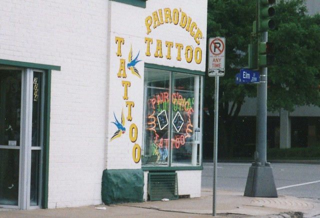 tattoos shops in dallas tx. Pair O' Dice Tattoo Shop. Elm St. Dallas, Texas
