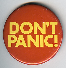 Don’t Panic Badge
