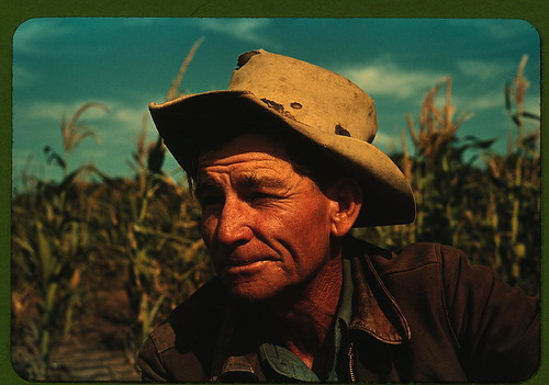 Jim Norris, homesteader, Pie Town, New Mexico  (LOC)