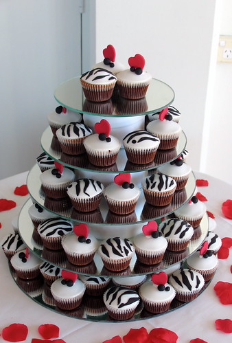 Red, Black and white Weddings
