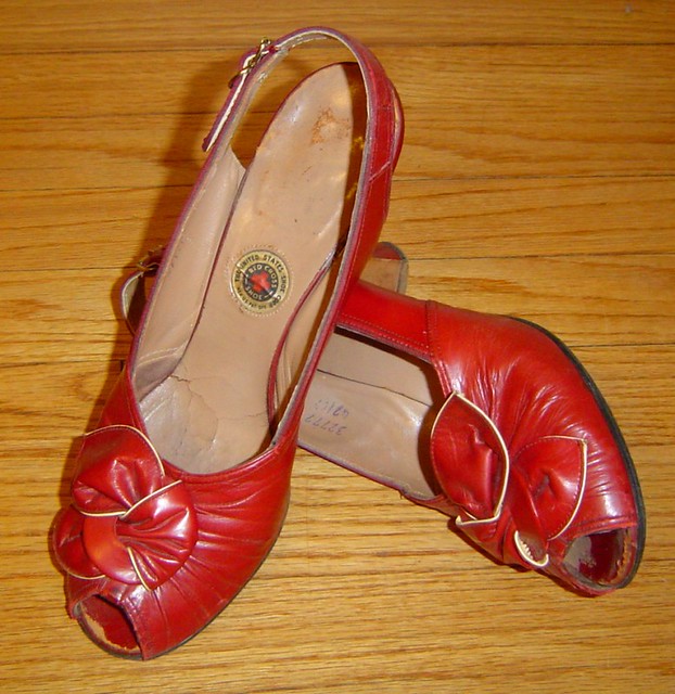 Vintage Red Cross Shoes 93