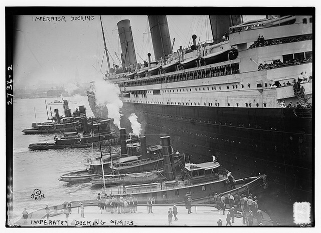 Photo B.003777 SS IMPERATOR 1913 HAMBURG AMERICA LINE PAQUEBOT OCEAN LINER