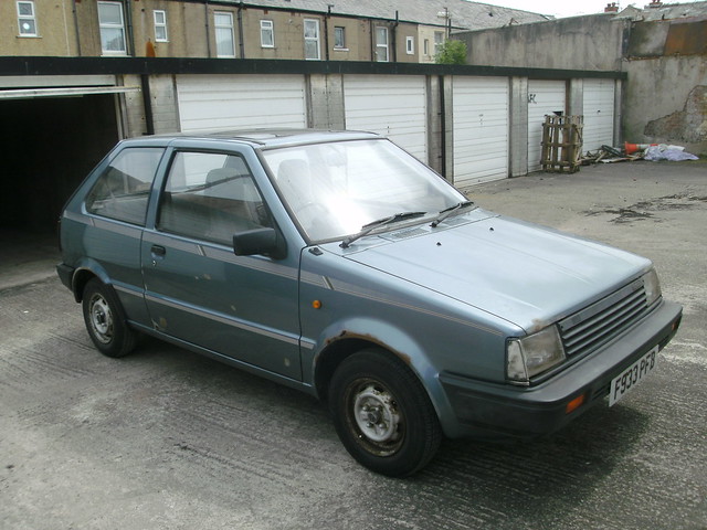 This is my 1989 Nissan Micra K10 I've owned her since i was 17 
