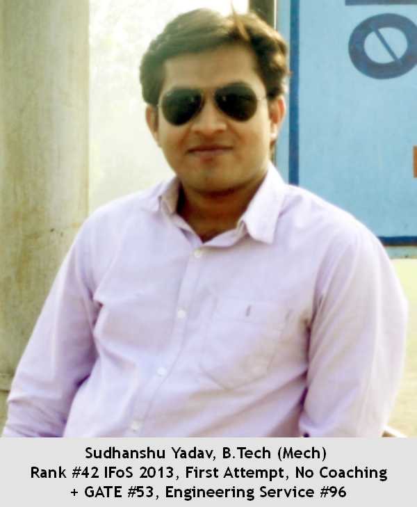 IFoS 2013-AIR 42-Sudhanshu Yadav