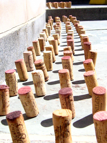 Wine Corks Used in Trashion 2011 Exhibition Wine Cork Art photo by KitAy